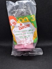 1996 McDonald's Happy Meal 3 Barbie Angel Princess Toy