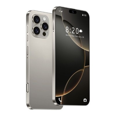I16 Pro Max 5G Entsperrt Android 15 Telefon 128GB Smartphone Dual SIM Handys 