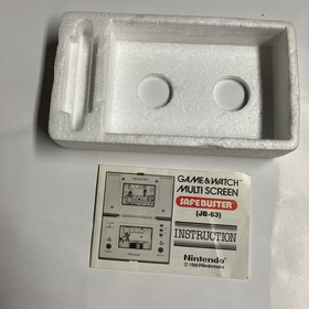 Nintendo SafeBuster CIB JB-63 Game & Watch w/ Box - Retro 1988 - EX Condition