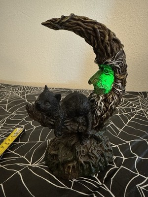 Tree Moon Man With Changing Color Face