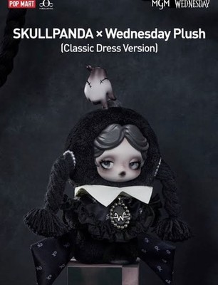skullpanda wednesday classic dress × Plush(Classic Version) Size:40L