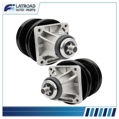 2*Spindle Assembly for MTD 618-0595B for Oregon 82-518 for Stens 285-865