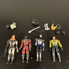 Gi Joe 2001 - 2004 Four 4 Figure Lot Incomplete 