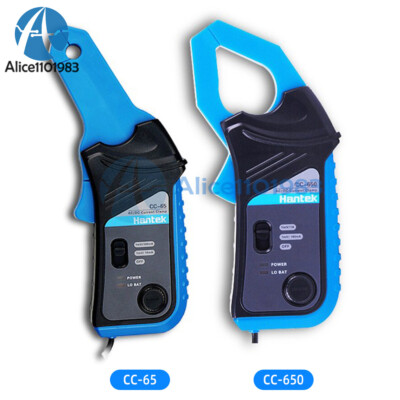 Hantek Oscilloscope Multimeter Clamp Meter 20KHz/400Hz 1mV/10mA 65A/650A