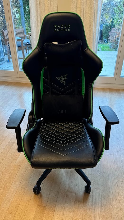Razer Edition Gaming Chair TAROK PRO X by Zen / Gaming Stuhl eBay