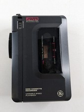 Vintage GE Cassette Tape Recorder 3-5368A - AS-IS For Parts Only 