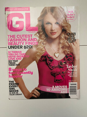Girls Life Magazine GL - Taylor Swift Cover - Feb March 2010