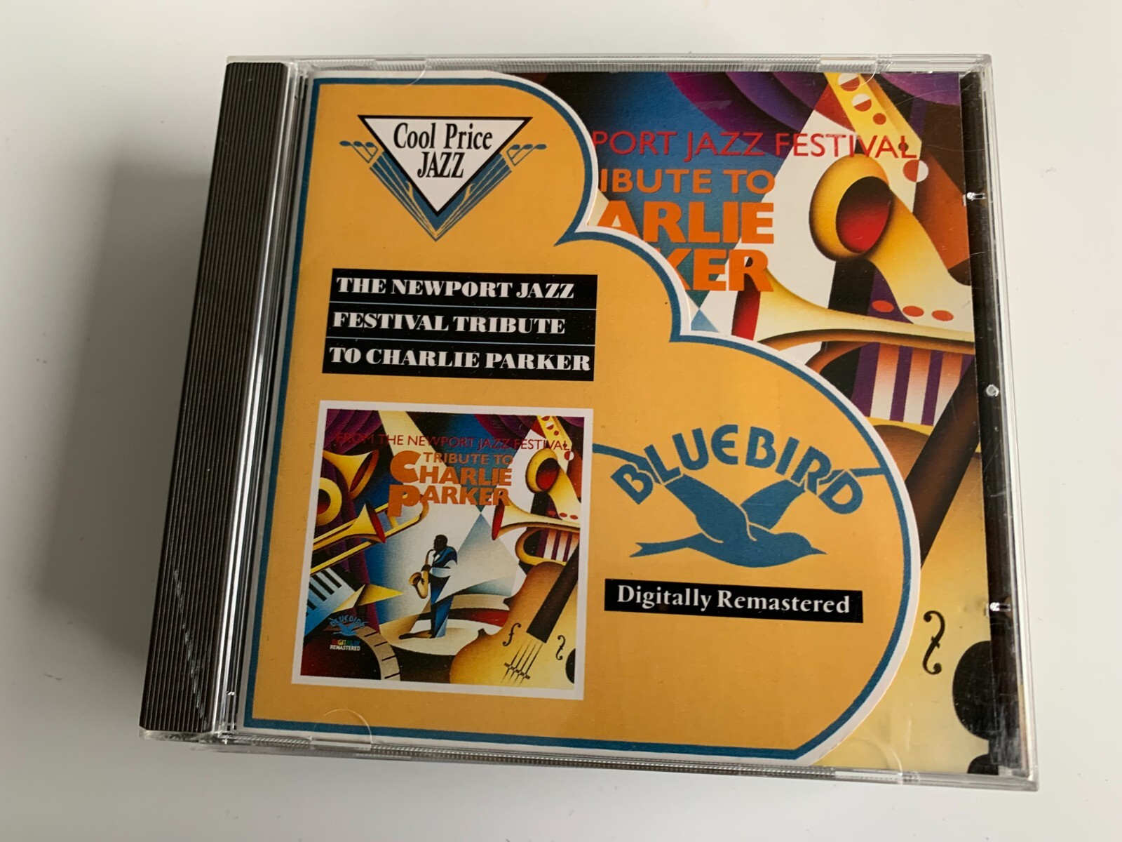 VARIOUS : TRIBUTE TO CHARLIE PARKER - BLUEBIRD  CD ALBUM -
