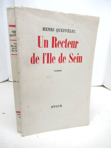 HENRI QUEFFELEC UN RECTEUR DE L'ILE DE SEIN 1953 ENVOI Signé BRETAGNE MARINE - Photo 1/4