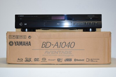 Yamaha BD-A1040 BD A1040 Aventage 3D Blu-ray-Player schwarz OVP