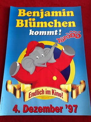 Benjamin Blümchen Kinoplakat Poster A1, Teaser, Poster
