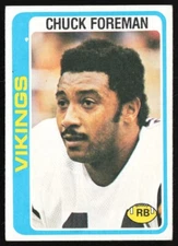 1978 Topps Chuck Foreman Minnesota Vikings #300