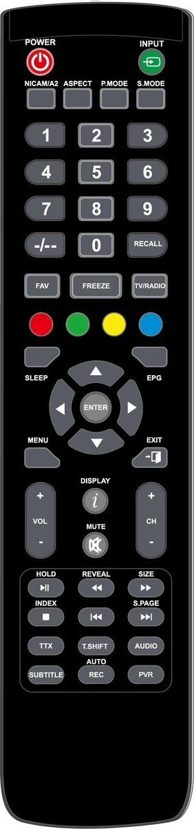 Télécommande TV de remplacement Pour AYA A19BD1902 10082387