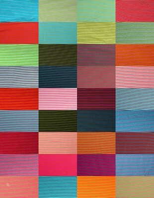 Hilco Campan Jersey Streifen Stoff Baumwolljersey Meterware gestreift Ringel