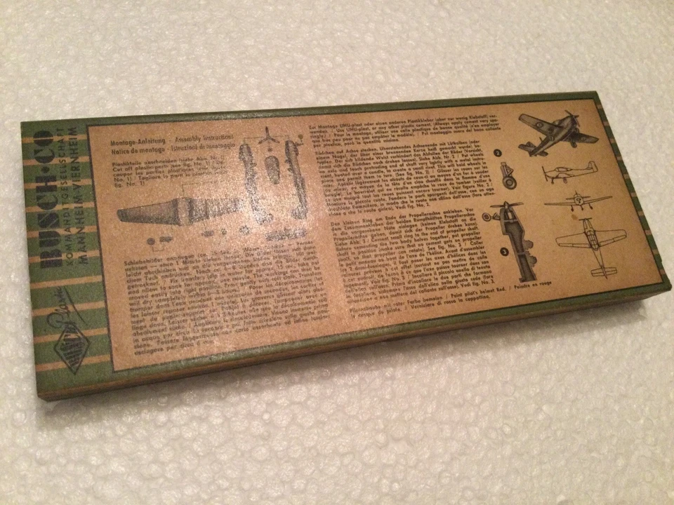 Modello Di Aereo In Miniatura Piaggio P 149 Scala 1/175 Della BUSCH Tedesca - Immagine 2 di 4