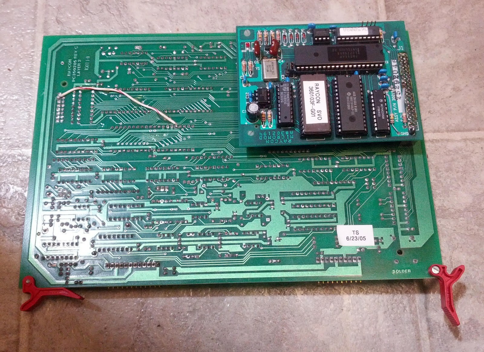 RAYCON 302247 SERVO ASSY BOARD