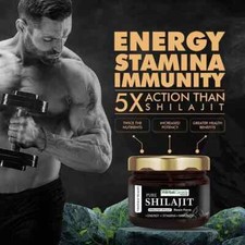 NOUVEAU SHILAJIT BIO HIMALAYA, BIO EXTRÊMEMENT PUISSANT 66 PORTIONS - 20 GM