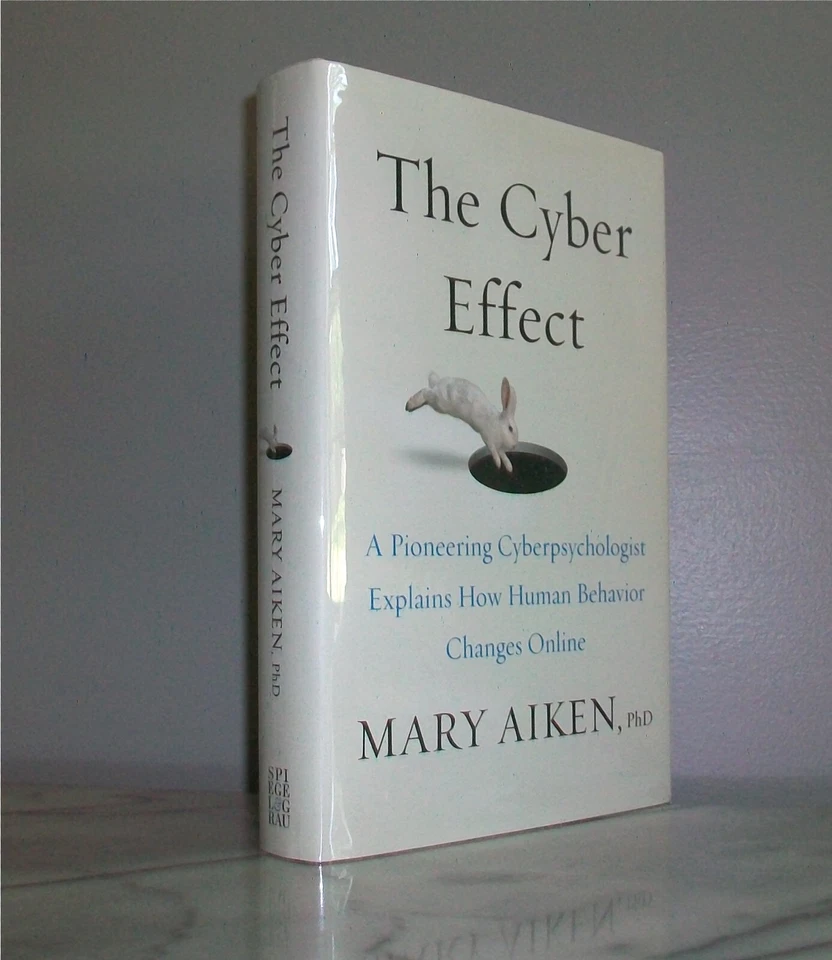 *Signed* THE CYBER EFFECT By Mary Aiken 2016 HC/DJ 1st Ed/Print Cyberpsychology - Image 2 of 4