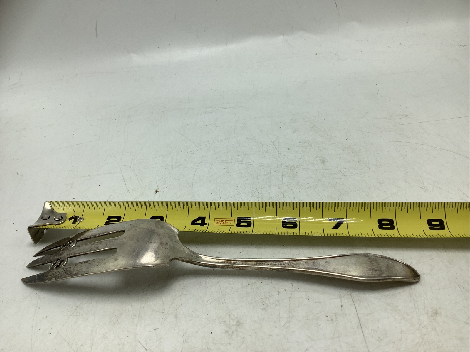 VTG Holmes & Edwards Plated Silver Serving Spoon Fork Set of 3