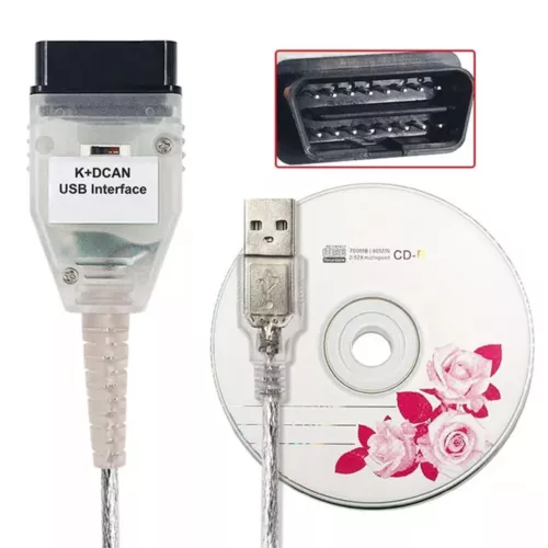 For BMW Coding K +DCAN OBD2 NCS Expert USB Interface Cable Diagnostic - Picture 6 of 23