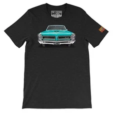 1965 GTO The Legend Classic Car Men's T-shirts American Muscle car Made in USA