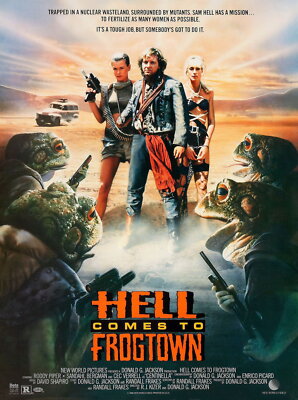 72522 HELL COMES TO FROGTOWN Sci-Fi Rowdy Roddy Piper Wall Decor Print Poster