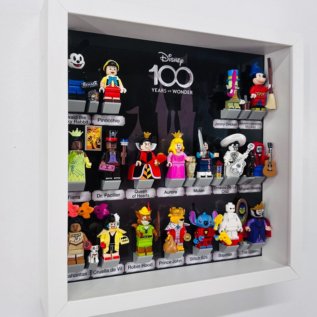 Display frame case for Lego ® Disney 100 71038 series 3 minifigures 27cm  special