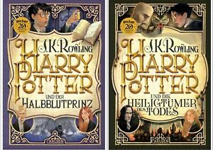 Harry Potter Jubilaumsausgabe Neuausgabe Hardcover Band 6 Und 7 Im Set Ebay