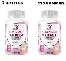 Pueraria Mirifica Organic Supplement 120 Gummies Strawberry Flavored Made In USA