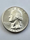 1949-D Denver Mint Washington Quarter BU Uncirculated 90% Silver US Coin