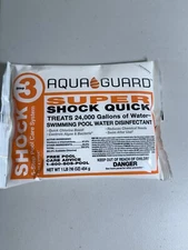 Aquaguard 1 Lb. Trichloro Super Shock Quick EPA Reg No. 761678