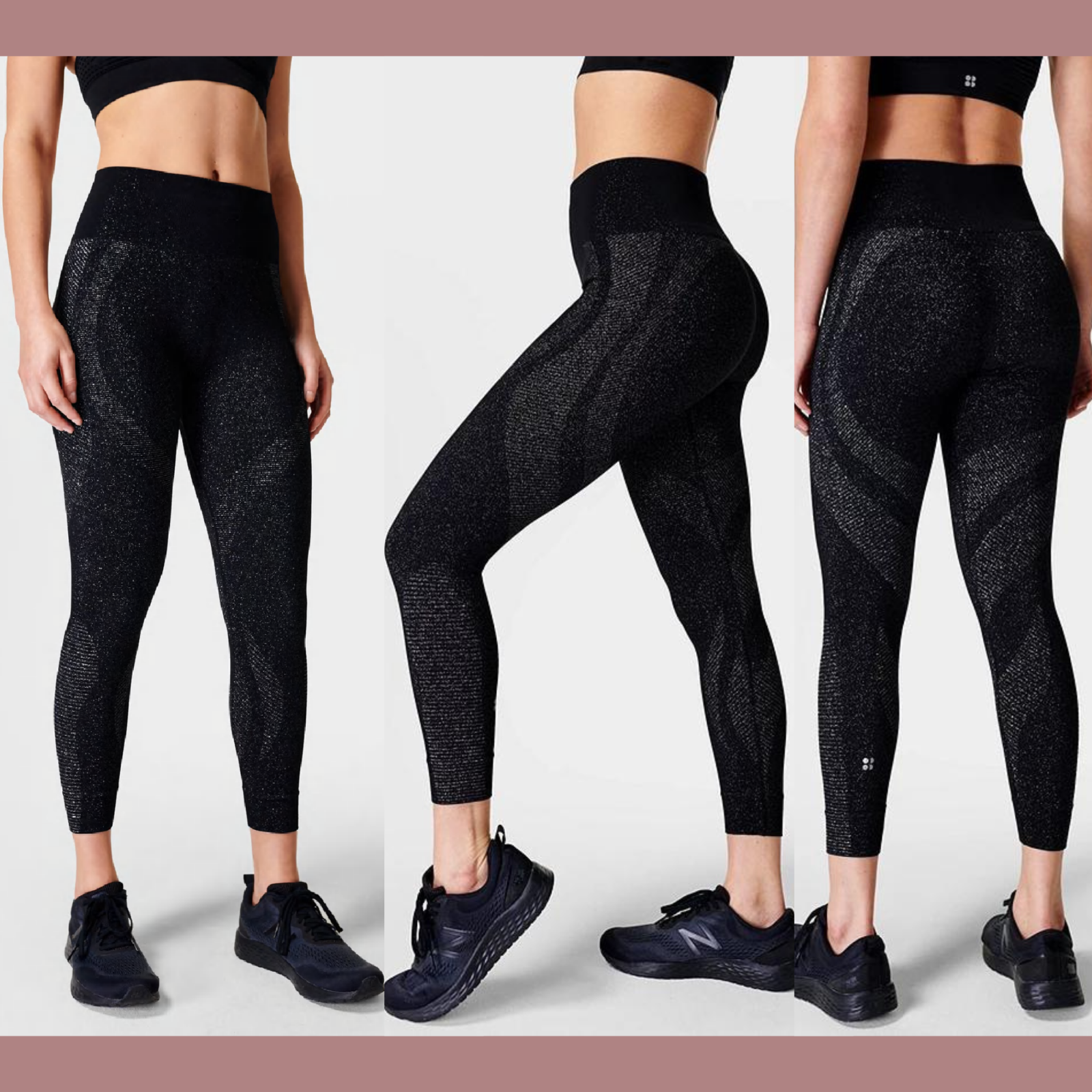 NWT $98 Sweaty Betty [ XS / 4 US] Spark Seamless 7/8 Workout Legging ...