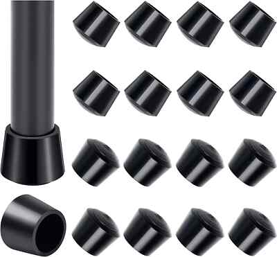 Chair Leg Caps, Non Slip Chair Tips 7/8'' Rubber Folding Chair Leg Caps,