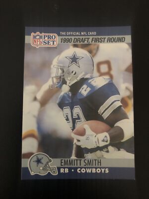 1990 Pro Set - Draft Emmitt Smith #685 (RC) for sale online | eBay