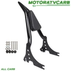 Detachable Rear Passenger Sissy Bar Backrest For 2004-2023 1200 883 Sportster