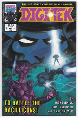 Digitek #2 Marvel Comics Tomlinson Lanning Power 1992 VFN/NM