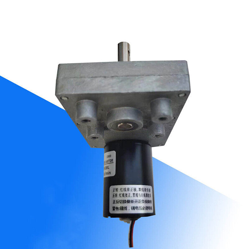 12V 24V DC Gear Motor High Torque Reduction Reversible Brushless Motor ...