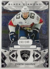 2019 2019-20 Black Diamond #BDBED Evgenii Dadonov 232/249 Florida Panthers