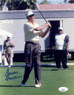BRUCE DEVLIN Autographed SIGNED 8X10 PHOTO PGA GOLF TOUR JSA CERTIFIED AUTHENTIC