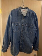 VNTG LEVIS Lined Denim Trucker Jacket USA-Size XL Regular