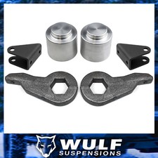 Wulf 3 Front 3 Rear Lift Kit W Shock Extenders For 03-09 Hummer H2 4x4