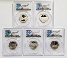 2011-S ATB American the Beautiful - Proof Quarter Set - PCGS PR69DCAM - Nice! S2