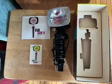 VINTAGE SYLVANIA SUN GUN II MOVIE LIGHT MODEL SG-55, Box And Instructions