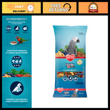 Premium Parrot Bird Food - Fortified Nutrition, 8 lb - Healthy Diet for Pet Bird