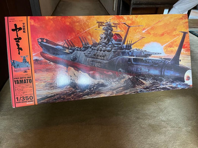 Star Blazers Space Battleship Yamato 1/350 Cruiser Plastik Modellbausatz Japa...