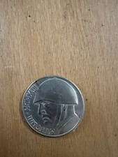 Moneta L20 Benito Mussolini MCMXLIII