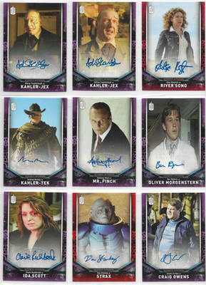 2018 - Topps - Doctor Who : Signature Series - Autograph Card Selection NM