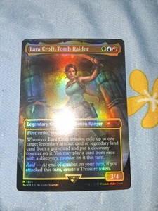 tomb raider mtg cards Magic The Gathering - The Lost Caverns of Ixalan if you attacked this turn Lara Croft, Tomb Raider |