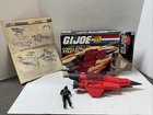 GI Joe ARAH Cobra Stellar Stiletto Vehicle 1988 Star-Viper Figure Box incomplete