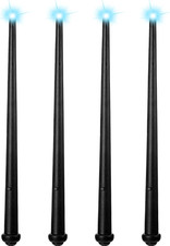 4 Pieces Light up Wand Fairy Princess Magic Wands with Sound, Illuminating Witch